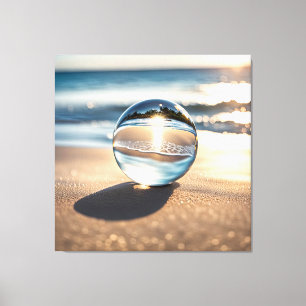 Lienzo Ball De Lens En Ocean Beach
