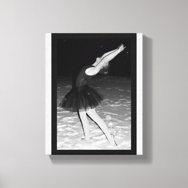Lienzo Ballerina en la Nieve - (Anverso)