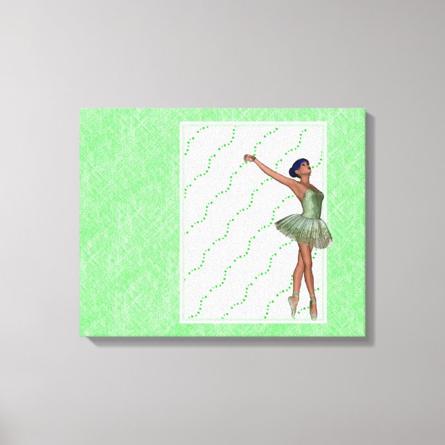 Lienzo Ballerina Wap Around Art (Anverso)