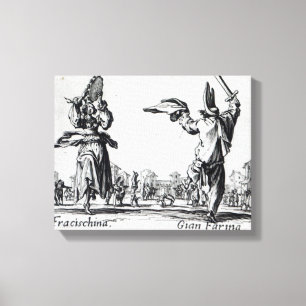 Lienzo Balli de Sfessania, c.1622