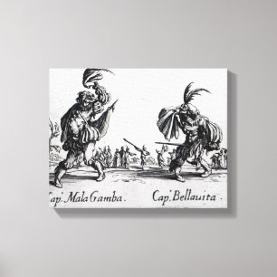 Lienzo Balli de Sfessania, c.1622