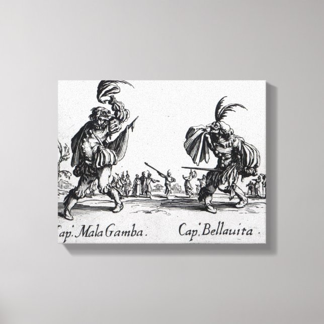 Lienzo Balli de Sfessania, c.1622 (Anverso)