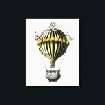 Lienzo Balón barroco amarillo negro<br><div class="desc">Transporte y viajes</div>