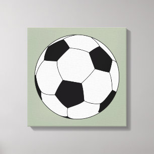 Lienzo Balón de fútbol (fútbol)