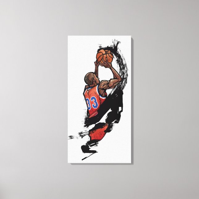 Lienzo Baloncestistas (Anverso)