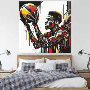 Lienzo Baloncesto