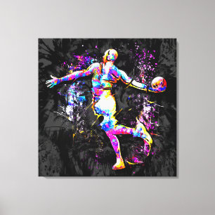 Lienzo Baloncesto - Ball Slam Dunk - Streetball