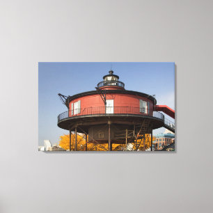 Lienzo BALTIMORE, MARYLAND. EE. UU. Seven-Foot Knoll