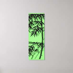 Lienzo Bambú - verde oliva - bn