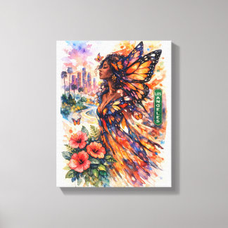 Lienzo Banana Moon Over Turquoise Seas