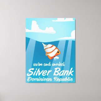Lienzo Banco de Plata República Dominicana Viajes de Snor