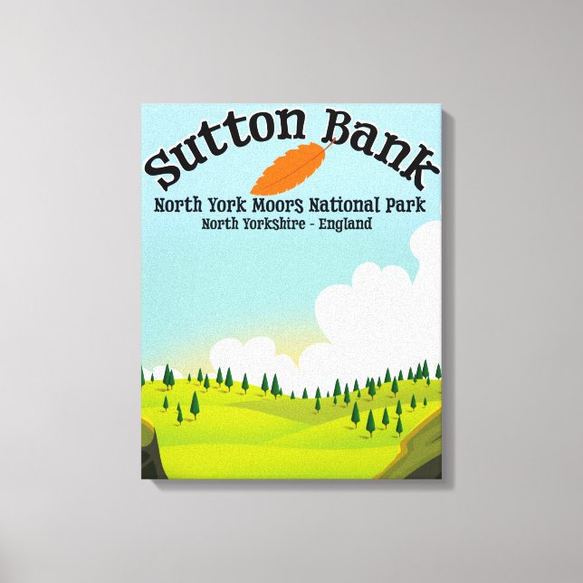 Lienzo banco sutton parque nacional north york moors (Anverso)