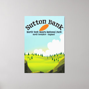 Lienzo banco sutton parque nacional north york moors