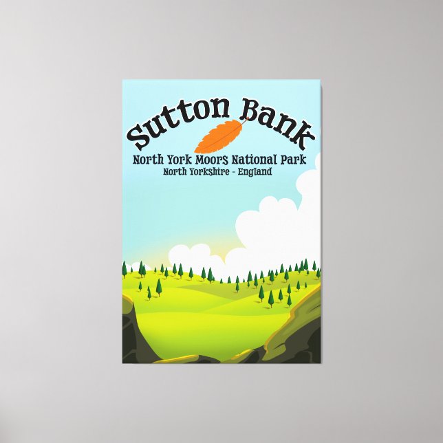 Lienzo banco sutton parque nacional north york moors (Anverso)