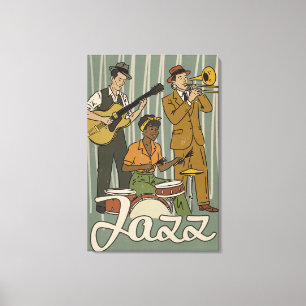 Lienzo Banda de Jazz