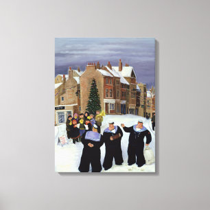 Lienzo Banda escolar C.E. de San Marcos