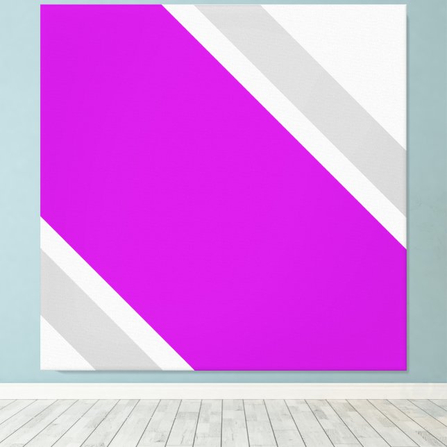 Lienzo Bandas De Carreras Gris Rojo Tropical Y Grande En  (Insitu (piso de madera))