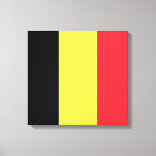 Lienzo Bandera belga