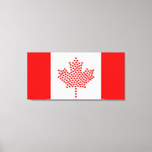 Lienzo Bandera canadiense