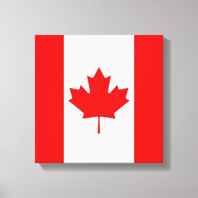 Lienzo Bandera canadiense, Canadá (Anverso)