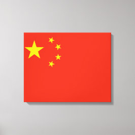 Lienzo Bandera china (China)
