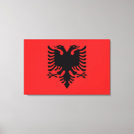 Lienzo Bandera de Albania