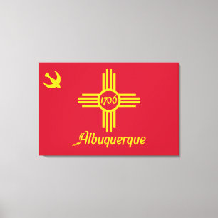 Lienzo Bandera de Albuquerque (Nuevo México)