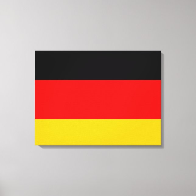 Lienzo bandera de alemania (Anverso)