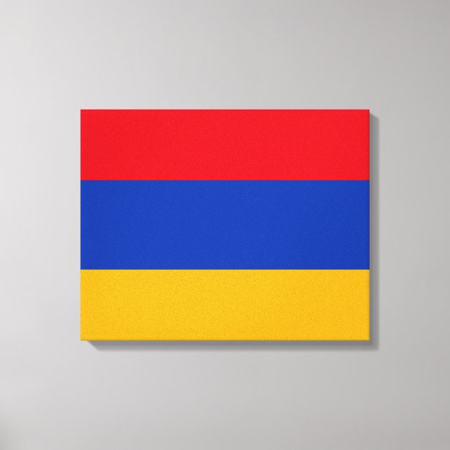 Lienzo Bandera de Armenia (Anverso)