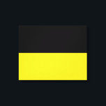Lienzo Bandera de Baden Württemberg (Estado alemán)<br><div class="desc">Este diseño cuenta con la bandera de Baden Württemberg, un estado del suroeste de Alemania, al este del Rin, que forma la frontera con Francia. Baden-Württemberg es una república parlamentaria y un estado federado parcialmente soberano que se formó en 1952 mediante una fusión de los estados de Württemberg-Baden, Baden del...</div>