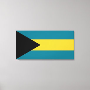 Lienzo Bandera de Bahamas