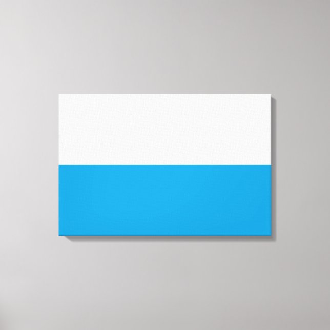 Lienzo Bandera de Baviera (Estado alemán) (Anverso)