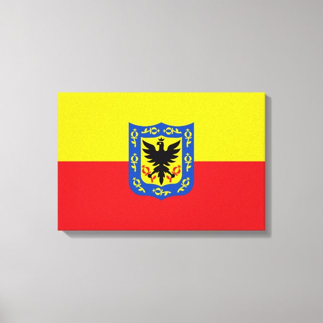 Lienzo Bandera de Bogotá (Anverso)