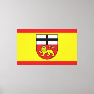Lienzo bandera de Bonn ciudad de alemania símbolo emblema