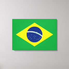 Lienzo Bandera de Brasil