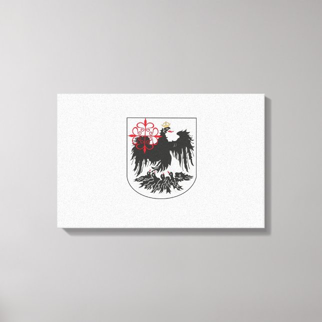 Lienzo Bandera de Buenos Aires (Argentina) (Anverso)