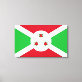 Lienzo Bandera de Burundi