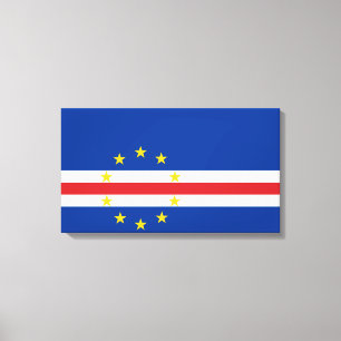 Lienzo Bandera de Cabo Verde (Cabo Verde)