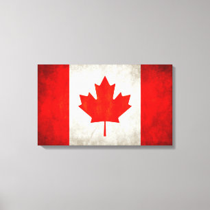 Lienzo Bandera de Canadá