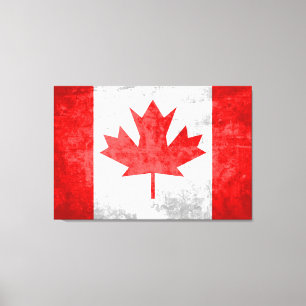 Lienzo Bandera de Canadá 3