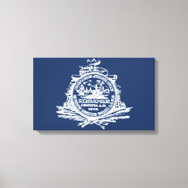 Lienzo Bandera de Charleston (Carolina del Sur)