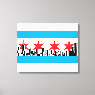 Lienzo Bandera de Chicago