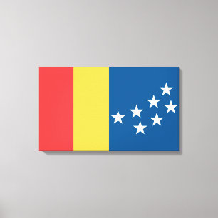 Lienzo Bandera de Durham (Carolina del Norte, Estados Uni