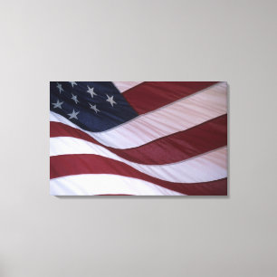Lienzo bandera de EE. UU., Carolina del Norte, EE. UU.