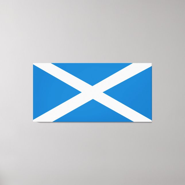 Lienzo Bandera de Escocia (Anverso)