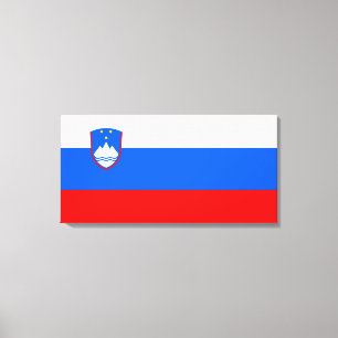 Lienzo Bandera de Eslovenia