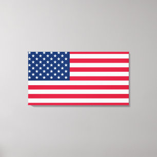 Lienzo Bandera de Estados Unidos - Estados Unidos de Amé