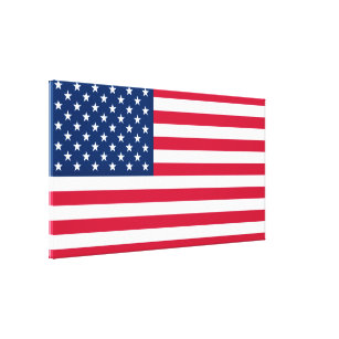 Lienzo Bandera de Estados Unidos - Estados Unidos de Amér