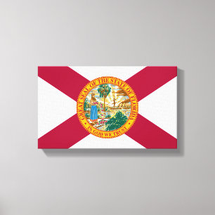 Lienzo Bandera de Florida