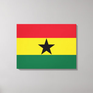 Lienzo Bandera de Ghana